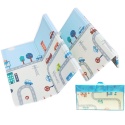 Dwustronna mata piankowa od urodzenia edukacyjna 150x200x0.8cm DROGA LAS