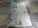 Dwustronna mata piankowa od urodzenia edukacyjna 150x200x0.8cm DROGA LAS